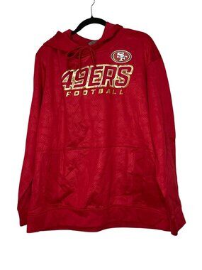 NWOT NFL Men's Large San Fransisco 49ers Football Hoodie, MSRP $50